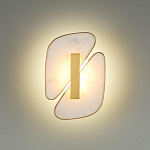 Бра с мраморными вставками Marble Plates варинант исполнения - 3 | Loft Concept в Орле