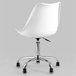 Офисный стул на металлическом основании EGGERY White варинант исполнения - 6 | Loft Concept в Орле