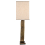 Настольная лампа с корпусом в форме кольца и прямоугольным абажуром French Ring варинант исполнения - 4 | Loft Concept в Орле