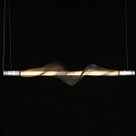 Люстра подвесная линейная Adilin Сhromium варинант исполнения - 1 | Loft Concept в Орле