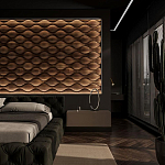 Гипсовая 3D панель с принтографией PM-108 варинант исполнения - 4 | Loft Concept в Орле