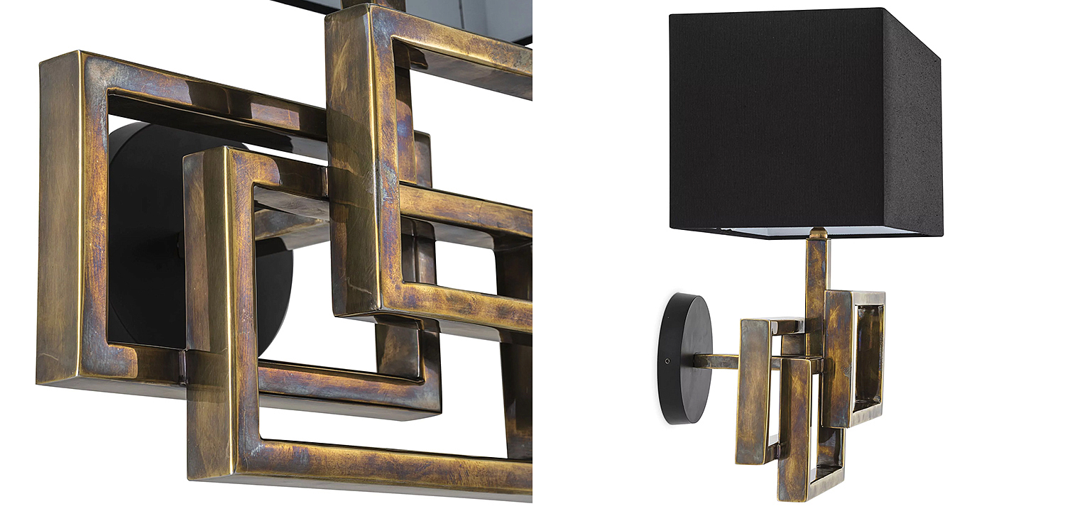 Бра Eichholtz Wall Lamp Windolf Vintage Brass Бра Eichholtz Wall Lamp Windolf Vintage Brass - Loft-Concept в Орле