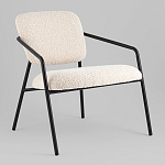 Кресло лаунж Rooney букле белый варинант исполнения - 1 | Loft Concept в Орле