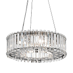 Люстра подвесная круглая с множеством вертикальных прямоугольных кристаллов Kichler варинант исполнения - 1 | Loft Concept в Орле