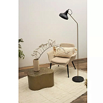 Торшер с плафоном в форме купола в сочетании черного и золотистого цвета Minimalist Execution варинант исполнения - 4 | Loft Concept в Орле