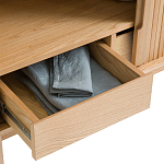 Буфет с двумя раздвижными дверцами Toinette Wooden Light Cupboard варинант исполнения - 4 | Loft Concept в Орле