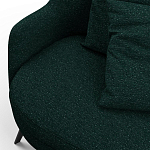 Мебельная ткань Шенилл темно-зеленый цвет 138 см T4-36 варинант исполнения - 12 | Loft Concept в Орле