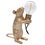 Настольная лампа Mouse gift Gold варинант исполнения - 1 | Loft Concept в Орле