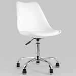 Офисный стул на металлическом основании EGGERY White пластик варинант исполнения - 2 | Loft Concept в Орле