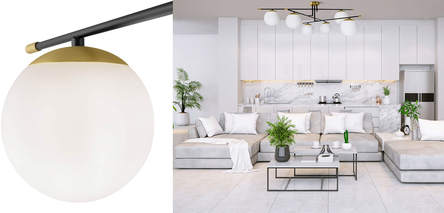 Потолочный светильник Spike Balls Hanging Lamp Потолочный светильник Spike Balls Hanging Lamp - Loft-Concept в Орле