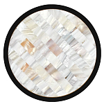 Бра в форме диска с перламутровыми прямоугольниками из морской ракушки Touch of Marine Charm варинант исполнения - 6 | Loft Concept в Орле