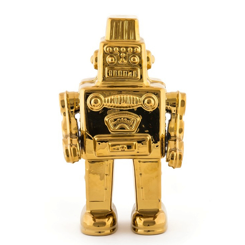 Аксессуар Seletti My Robot Gold Золотой Аксессуар Seletti My Robot Gold Золотой в Орле | Loft Concept