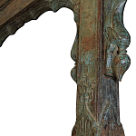 Старинная индийская резная арка из тика Antique Indian Carved Arch варинант исполнения - 2 | Loft Concept в Орле