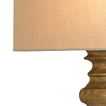 Бра светодиодное с тканевым абажуром на фигурном основании Undercut варинант исполнения - 1 | Loft Concept в Орле