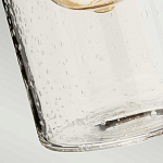 Бра с цилиндрическим прозрачным плафоном из стекла с пузырьками Elstead Lighting варинант исполнения - 5 | Loft Concept в Орле