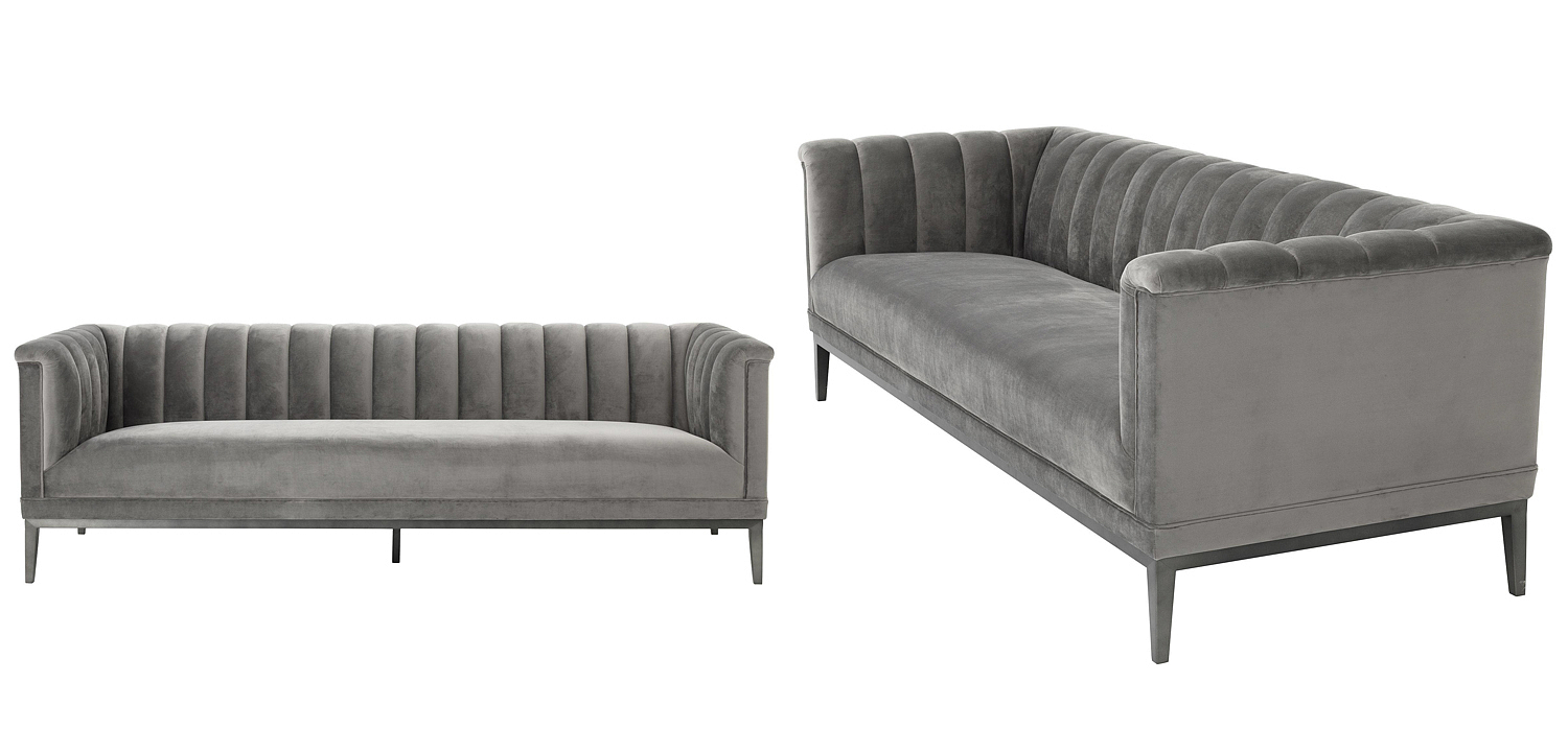 Диван Eichholtz Sofa Raffles grey Диван Eichholtz Sofa Raffles grey - Loft-Concept в Орле