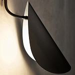 Бра с поворотным плафоном Aracea Black Wall Lamp варинант исполнения - 5 | Loft Concept в Орле