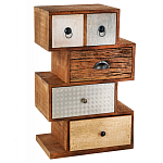 Тумба необычной формы с выдвижными ящиками Shift варинант исполнения - 1 | Loft Concept в Орле