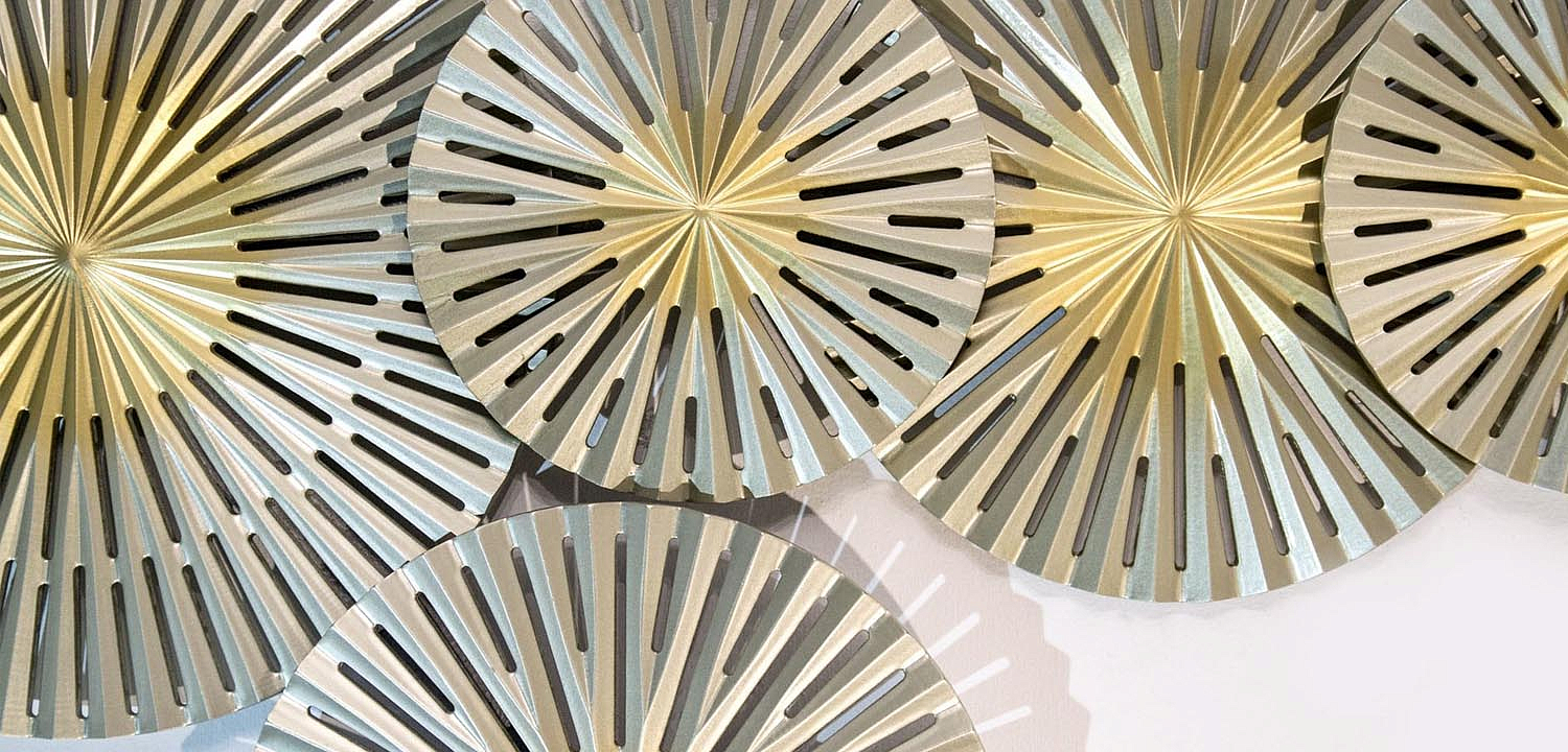 Арт-объект Apollo Gold and Silver Wall Plaque Disc gap 5 Арт-объект Apollo Gold and Silver Wall Plaque Disc gap 5 - Loft-Concept в Орле
