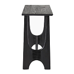 Консоль деревянная чёрная Black Tanner варинант исполнения - 2 | Loft Concept в Орле