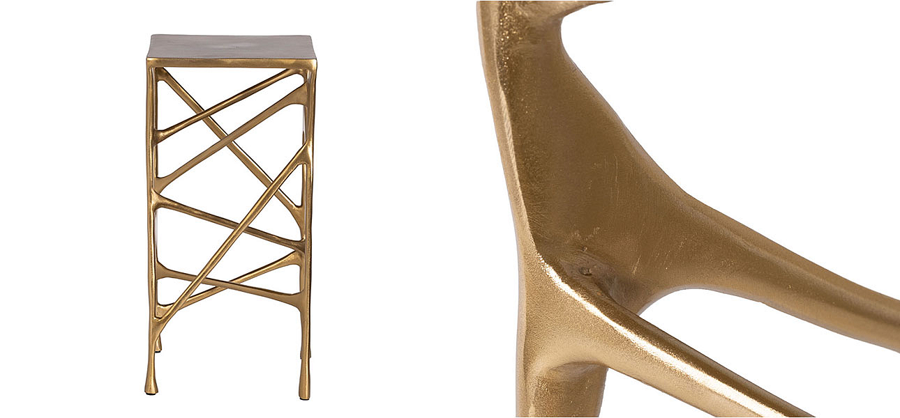 Столик журнальный Origania gold Столик журнальный Origania gold - Loft-Concept в Орле