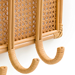 Настенная вешалка из ротанга Wila Wall Hanger M варинант исполнения - 3 | Loft Concept в Орле