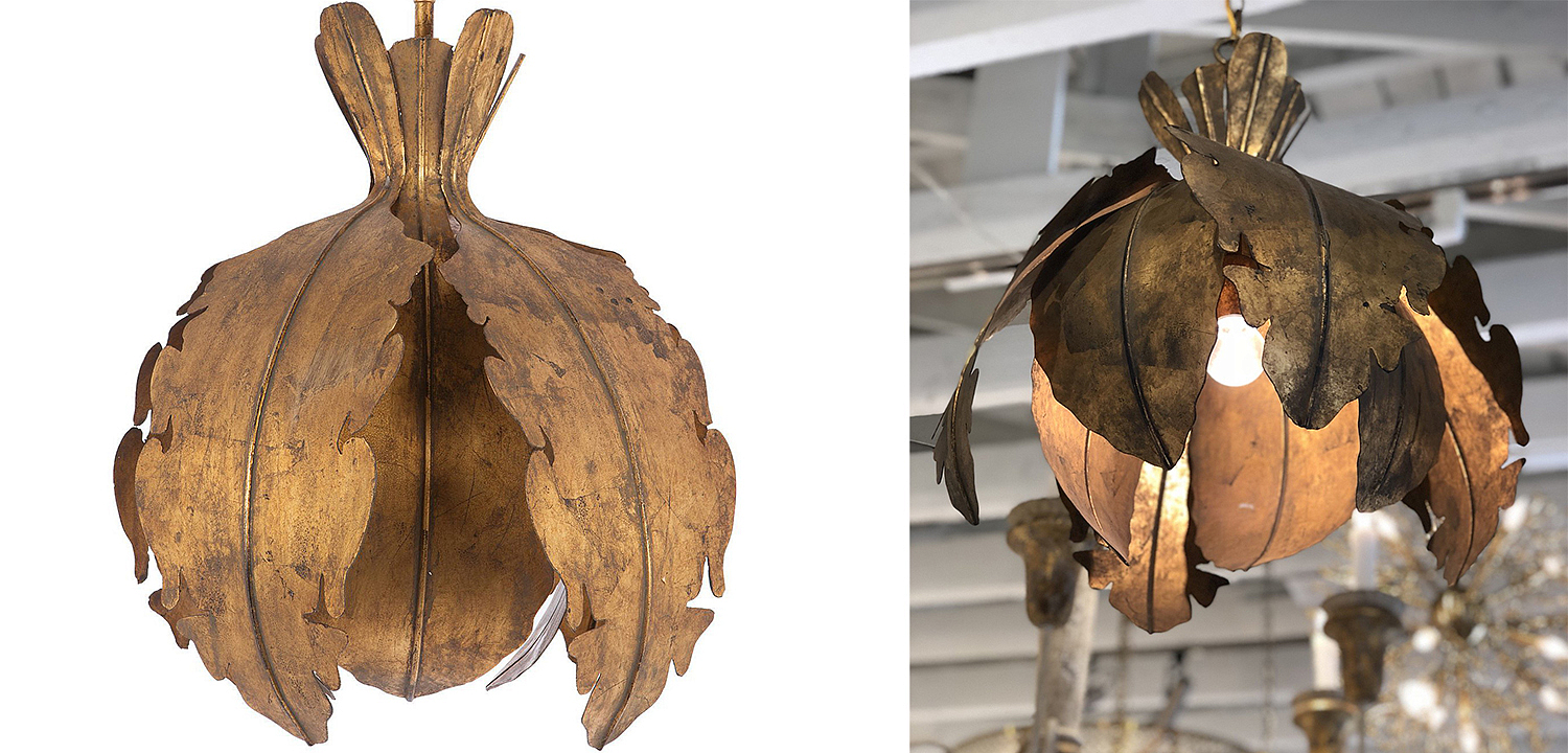 Подвесной светильник Tropical Leaves Hanging lamp Подвесной светильник Tropical Leaves Hanging lamp - Loft-Concept в Орле