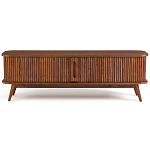 ТВ-тумба с двумя раздвижными дверцами Toinette Brown TV Stand варинант исполнения - 2 | Loft Concept в Орле