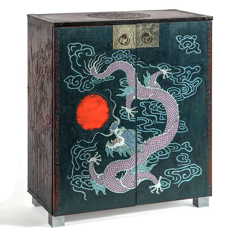 Комод в стиле шинузари Chest Chinese Dragon Мульти в Орле | Loft Concept 