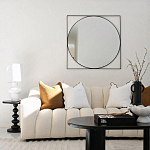 Зеркало в черной металлической раме Urban Style Mirror варинант исполнения - 4 | Loft Concept в Орле