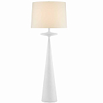 Торшер белый с фигурным каркасом Bleached Element варинант исполнения - 1 | Loft Concept в Орле