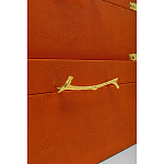 Комплект оранжевых чемоданов Golden Twigs варинант исполнения - 4 | Loft Concept в Орле