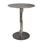 Стол барный круглый высокий с полосатым узором Zebroids варинант исполнения - 1 | Loft Concept в Орле