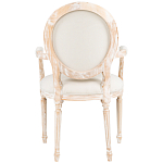 Стул с подлокотниками из массива бука бежевый Solid Luxury варинант исполнения - 2 | Loft Concept в Орле