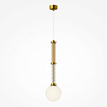 Подвесной светильник со стеклянными вставками Helios варинант исполнения - 1 | Loft Concept в Орле