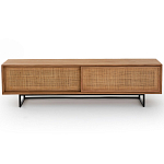 ТВ-тумба из массива тика Busto TV Stand варинант исполнения - 1 | Loft Concept в Орле