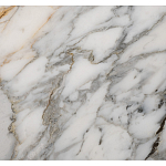 Столик журнальный с круглой мраморной столешницей на трех опорах Marble Stone Drawing варинант исполнения - 3 | Loft Concept в Орле