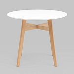 Обеденный стол с белой столешницей ELUNED FURNITURE варинант исполнения - 2 | Loft Concept в Орле