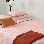 Постельное белье розового цвета с рисунком 150х200 см Blossom Essence варинант исполнения - 5 | Loft Concept в Орле