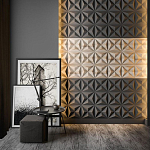 Гипсовая 3D панель с принтографией PM-101 варинант исполнения - 2 | Loft Concept в Орле