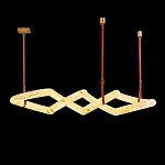 Люстра подвесная с фигурным светодиодным плафоном Calcite Figural Light варинант исполнения - 1 | Loft Concept в Орле