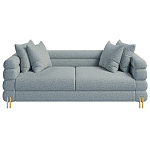 Дизайнерский Диван Lancaster Серо-голубое букле варинант исполнения - 3 | Loft Concept в Орле