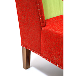 FUN Armchair "Chili Pepper" Red Дизайнерское кресло с цветным принтом варинант исполнения - 4 | Loft Concept в Орле