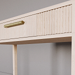 Элегантная Консоль Primo с выдвижным ящиком Светлый дуб варинант исполнения - 3 | Loft Concept в Орле