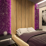 Гипсовая 3D панель с принтографией PM-45 варинант исполнения - 2 | Loft Concept в Орле