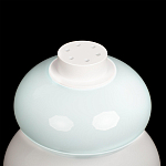 Настольная лампа из стеклянных сфер в пастельных тонах Высота 40 см Pastel Lunaria варинант исполнения - 5 | Loft Concept в Орле