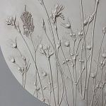 Панно Белые цветы варинант исполнения - 3 | Loft Concept в Орле