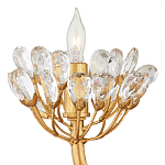 Люстра золотая в виде растения Golden Flower Glade варинант исполнения - 2 | Loft Concept в Орле