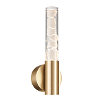 Бра c цилиндрическим прозрачным плафоном с имитацией из кубиков льда Freezing варинант исполнения - 2 | Loft Concept в Орле