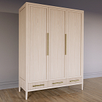 Большой Шкаф Primo Светлый дуб с 3 дверьми и 3 выдвижными ящиками варинант исполнения - 2 | Loft Concept в Орле